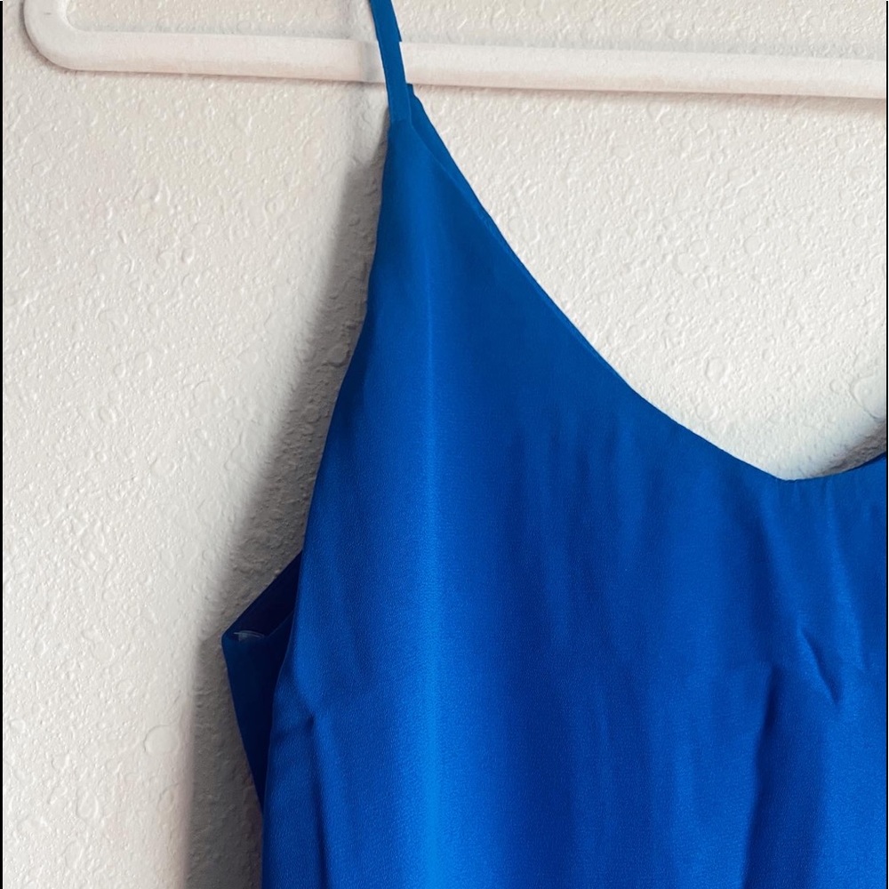 Royal blue dress